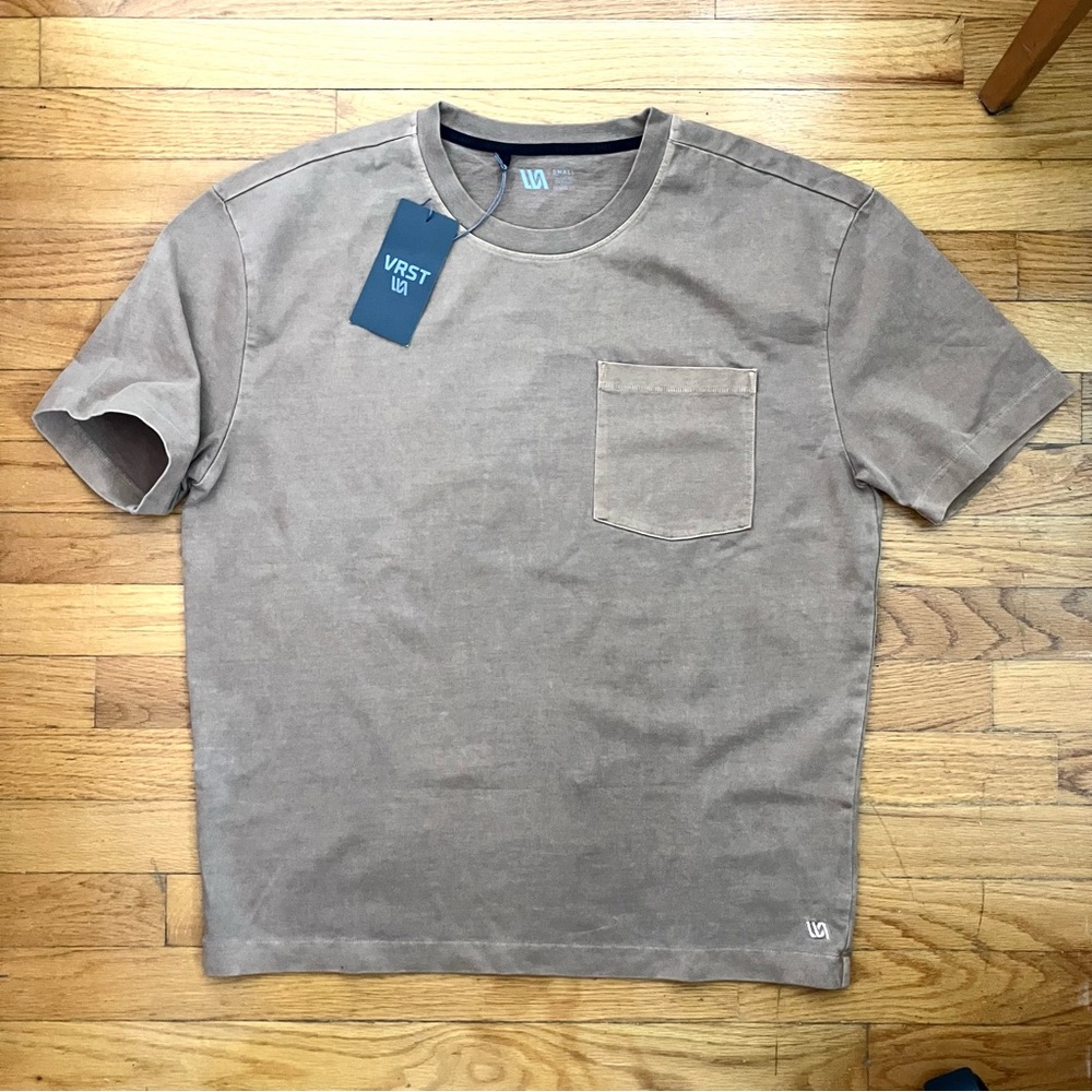 NEW VRST Oversized Loose Fit T-Shirt – Toasted Coconut (Size S)